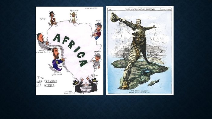 The mad scramble for africa cartoon